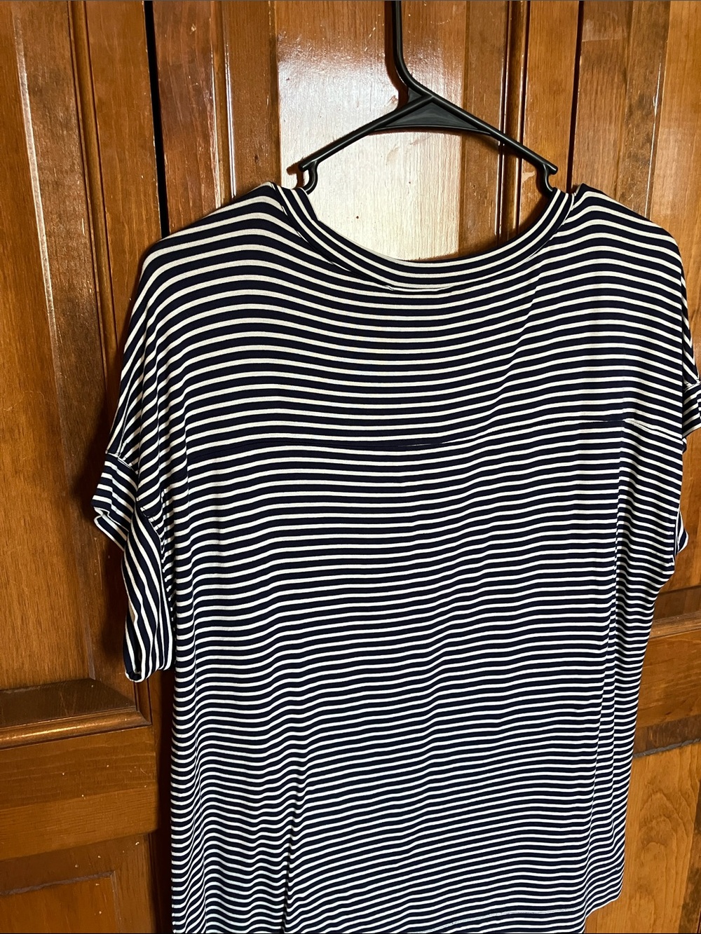 Zara Navy & White Striped Tee with Red Anchor & a FREE lip balm or hair pins!! - Picture 5 of 6